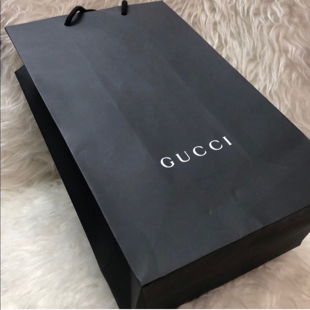 🆕 Gucci Black Shopping Bag - Picture 4 of 9